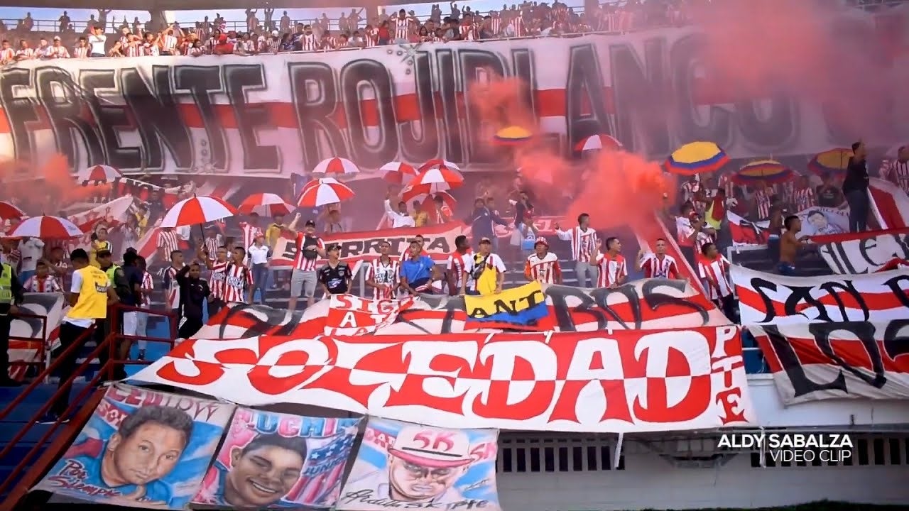 Frente Rojiblanco Sur del Junior de Barranquilla