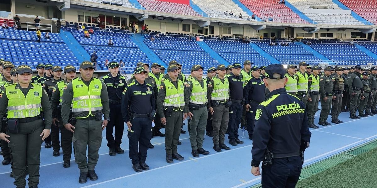 1.200 uniformados garantizarán la seguridad en el Metropolitano.