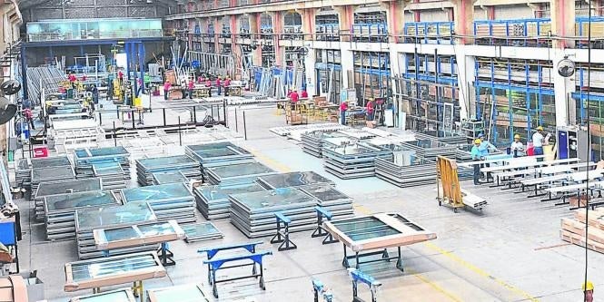 Empresa Tecnoglass, sede Barranquilla.