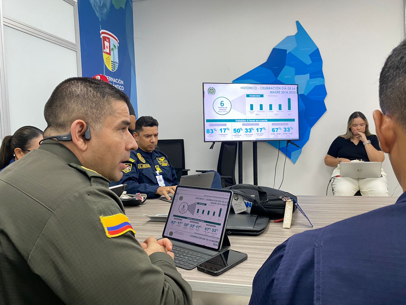 Más de 1.500 policías en Barranquilla y el Atlántico