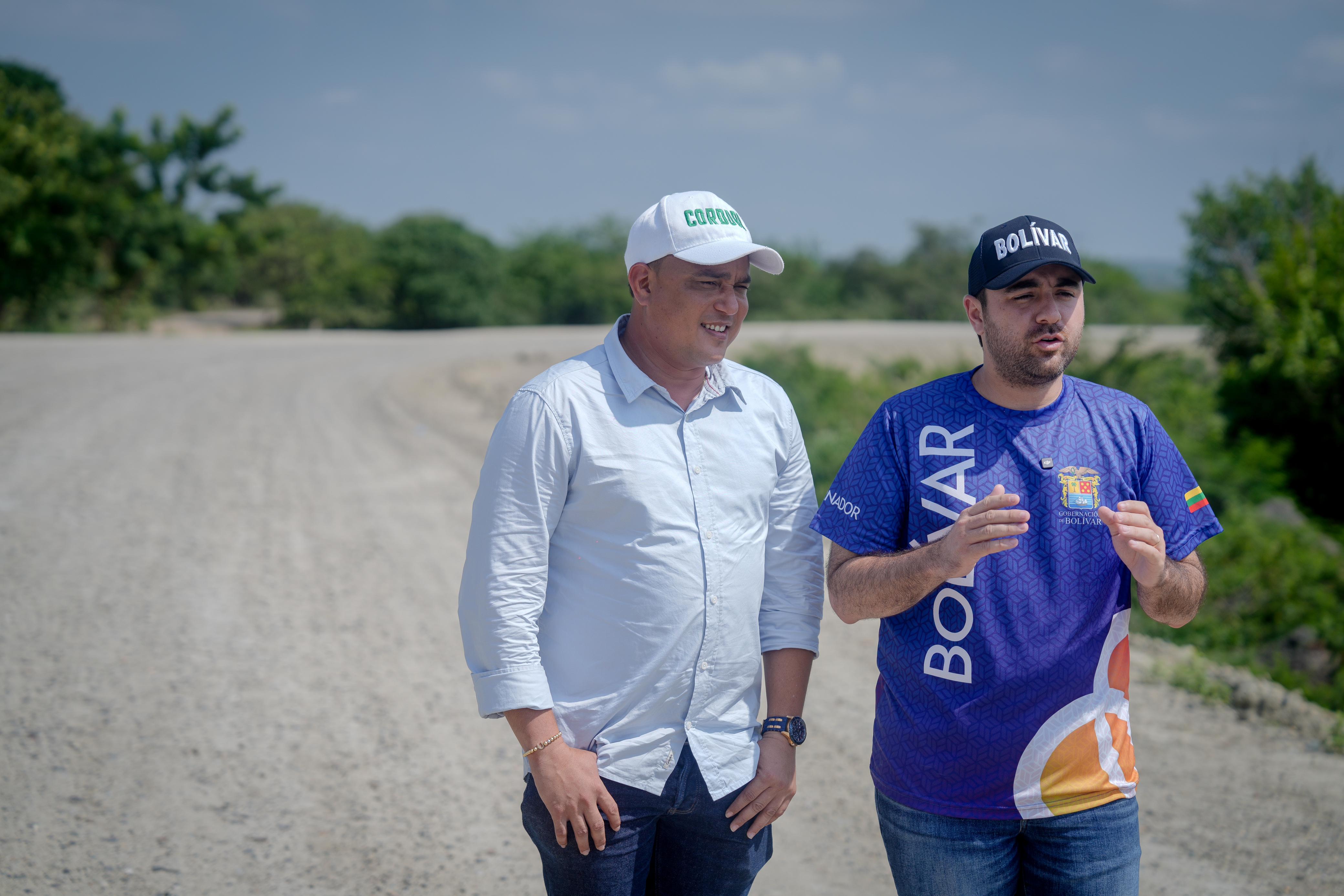 Gobernador de Bolívar anuncia millonaria inversión para conectar Córdoba Tetón con Magangué