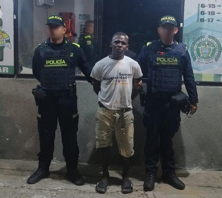Capturan a un hombre por homicidio en una riña en el barrio Torres del Bicentenario