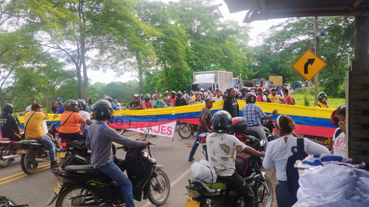 Protestas en La Cordialidad