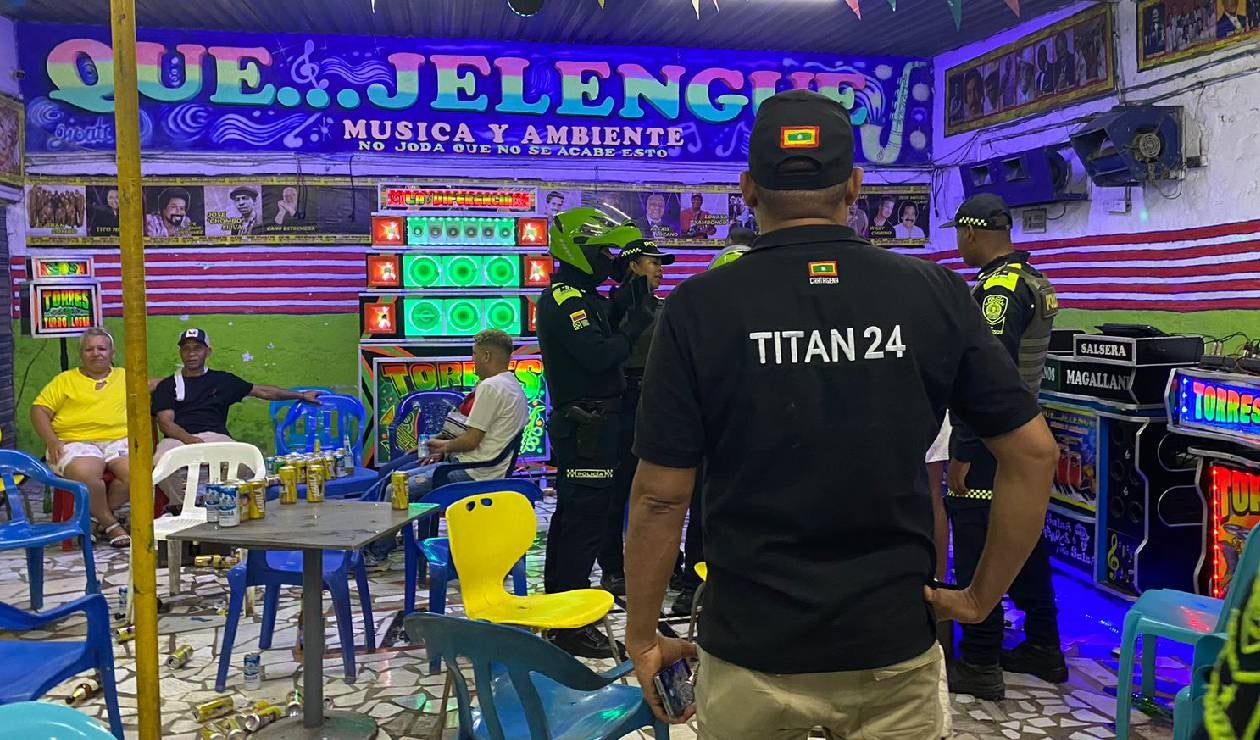 Operativos realizados en el barrio La Esperanza.