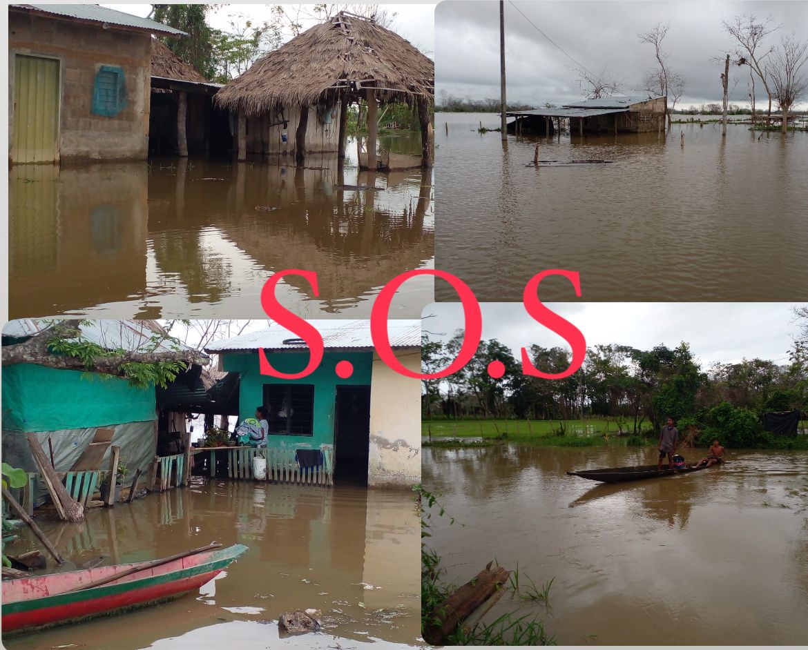 La erosión se presenta cerca de Achí-Bolívar, a la altura de la finca el Delirio