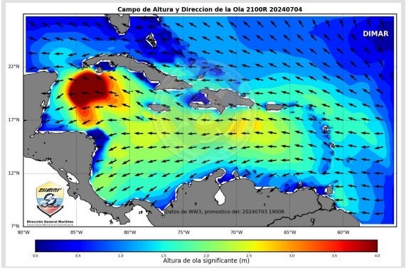 Aumento de lluvias para San Andrés y La Guajira