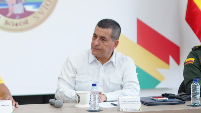 Dumek Turbay, alcalde de Cartagena.