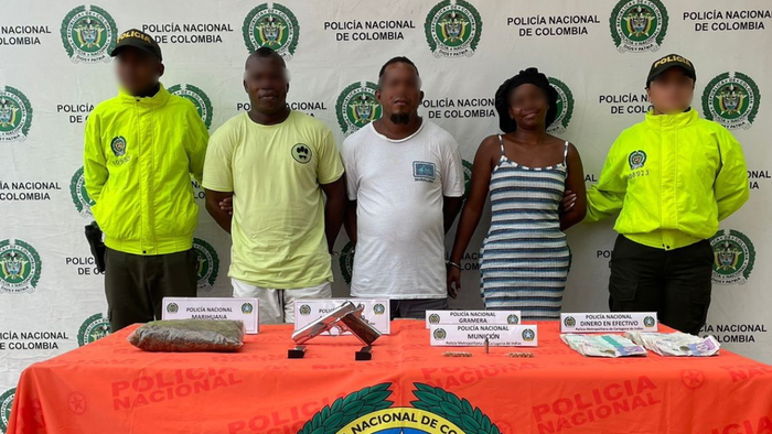 Capturados integrantes de banda traficante de estupefacientes Barú 30 de julio 2024