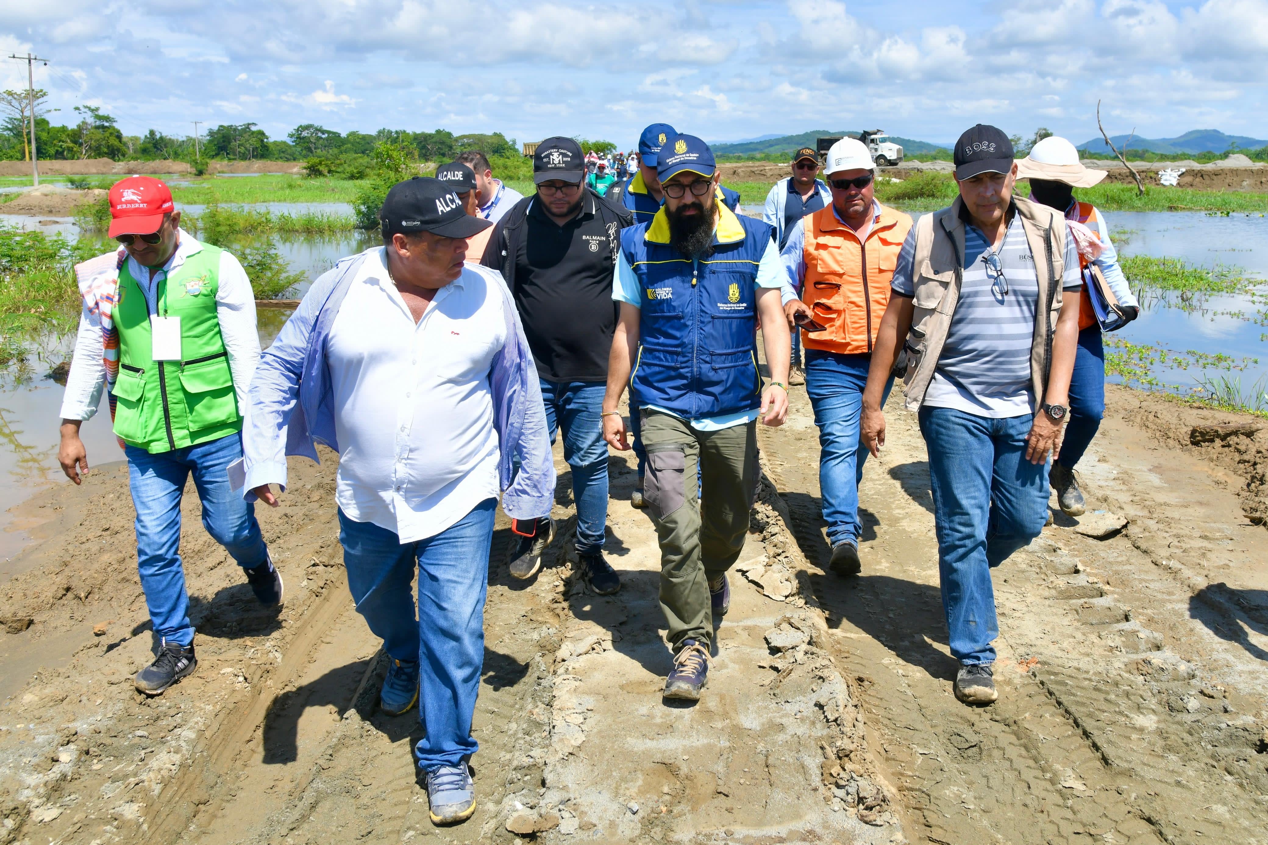 Obras en Caregato La Mojana