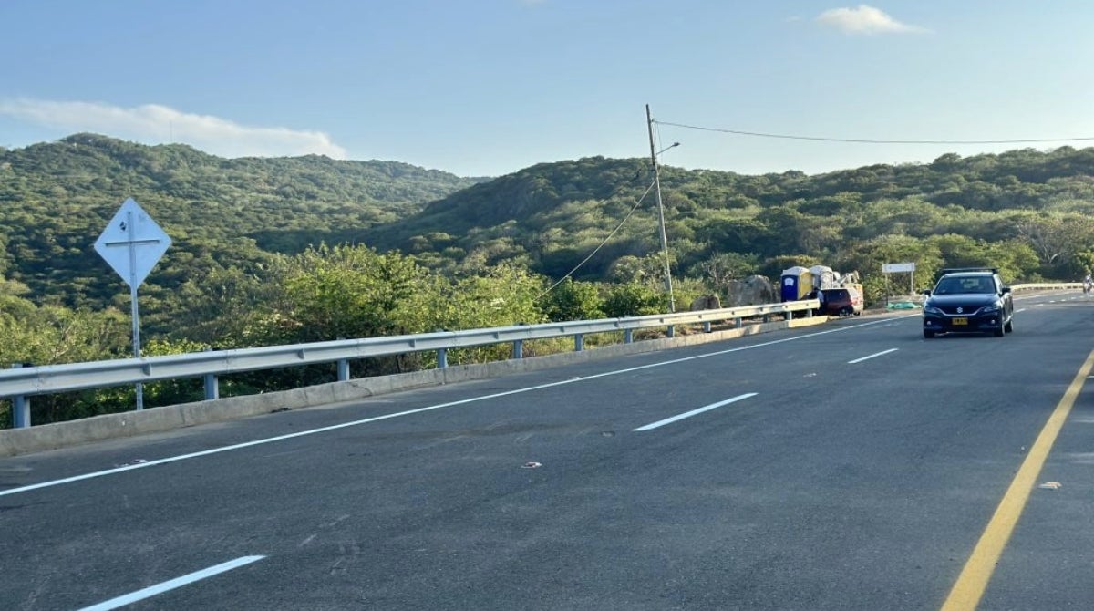 Vía Barranquilla-Cartagena