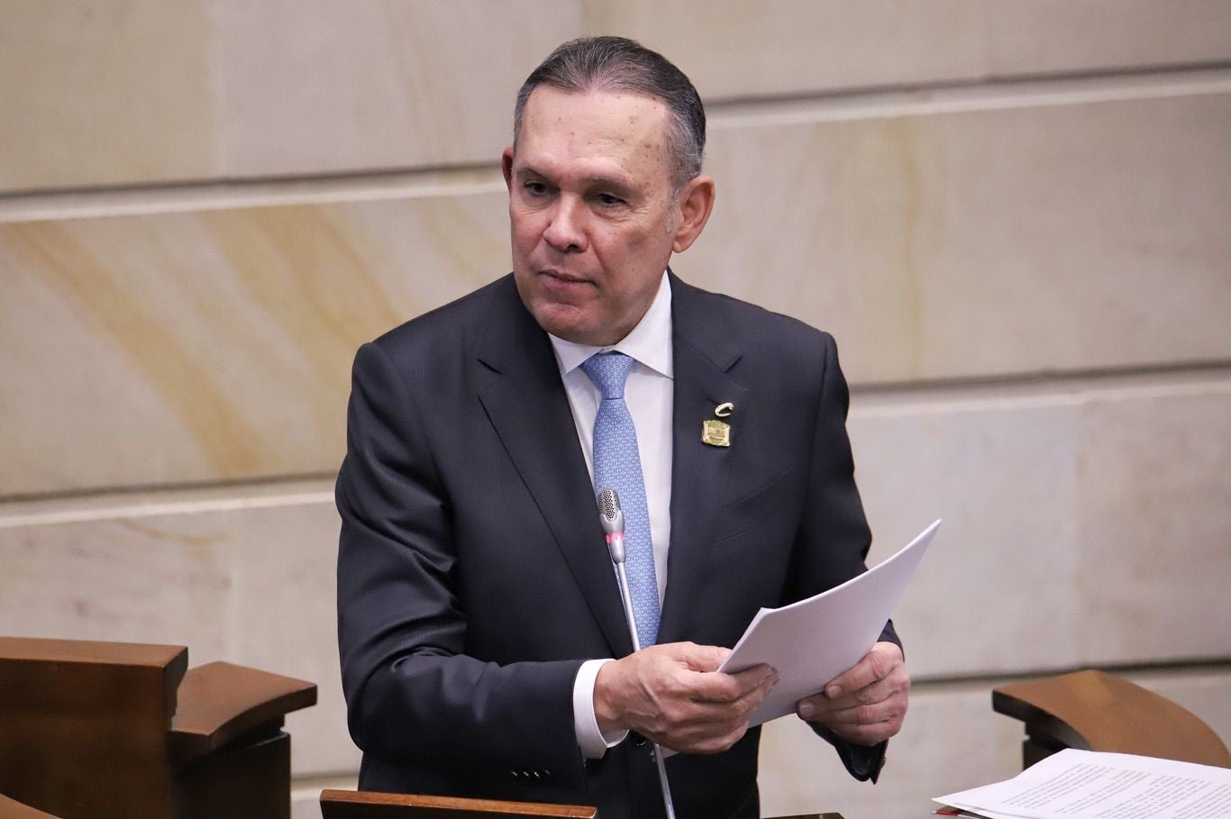 Efraín Cepeda, presidente del Congreso, 20 de julio de 2024