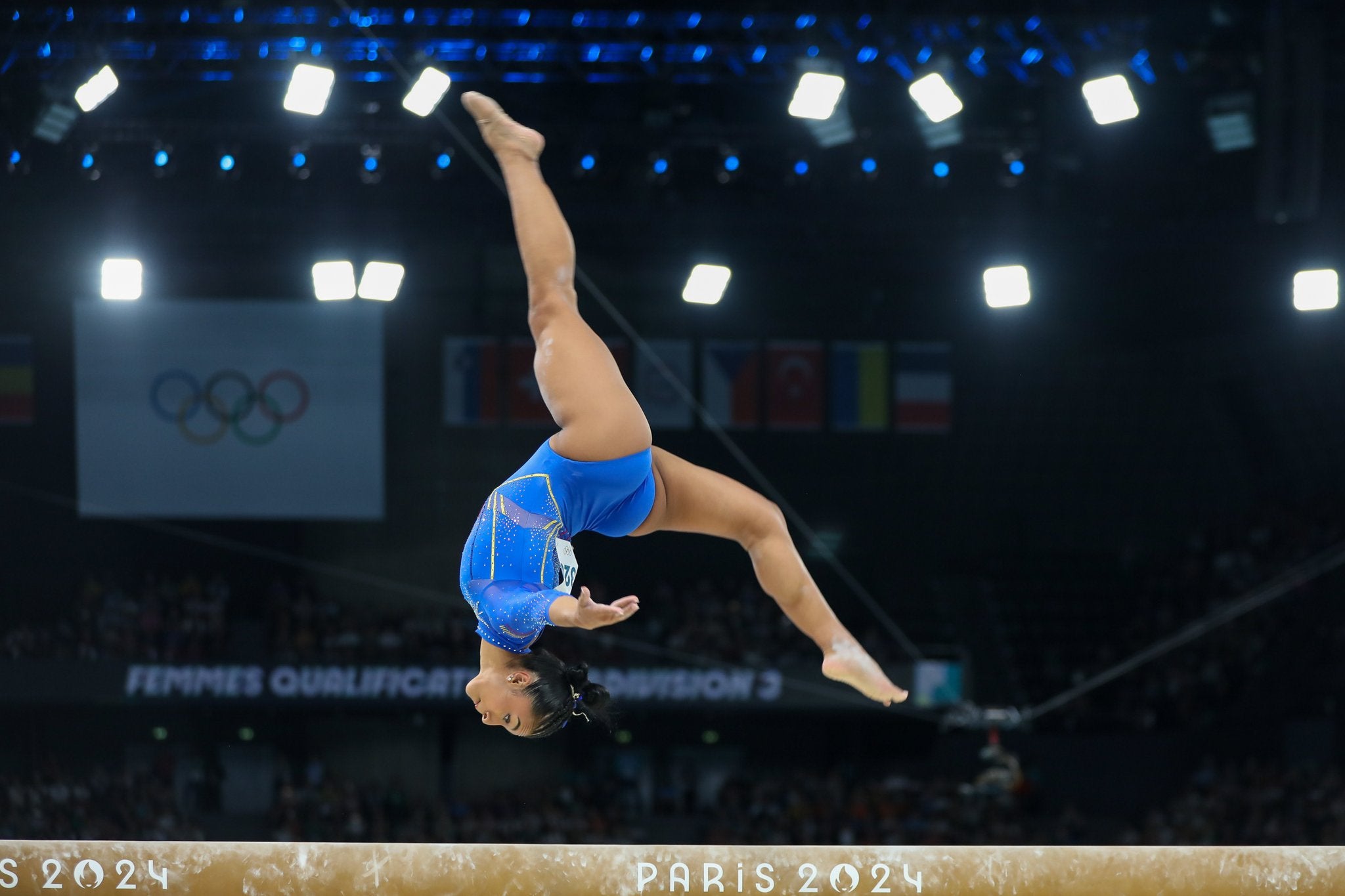 Luisa Blanco en los olímpicos