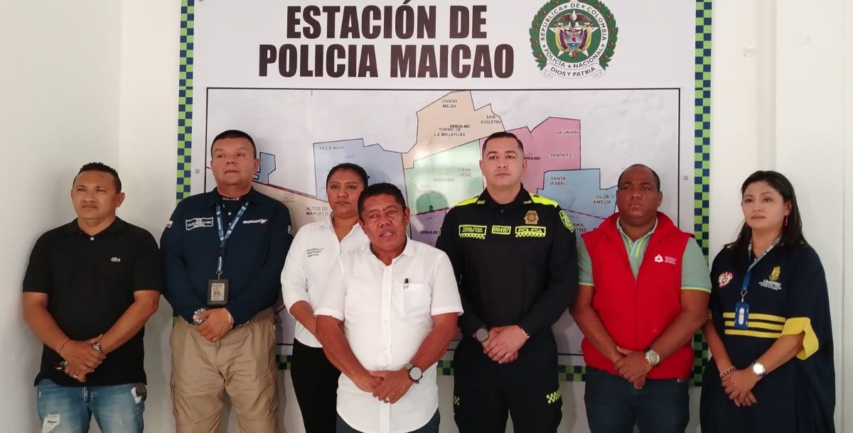 Autoridades en Maicao