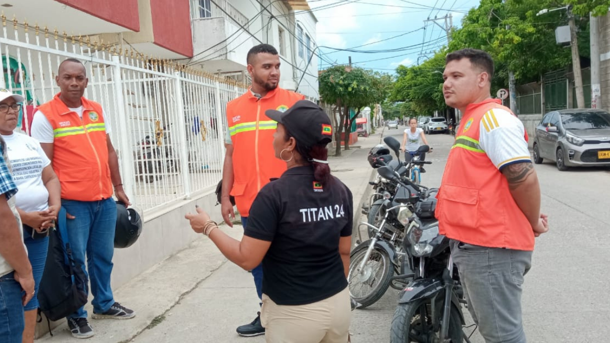 Operativos realizados en el barrio San José de los Campanos