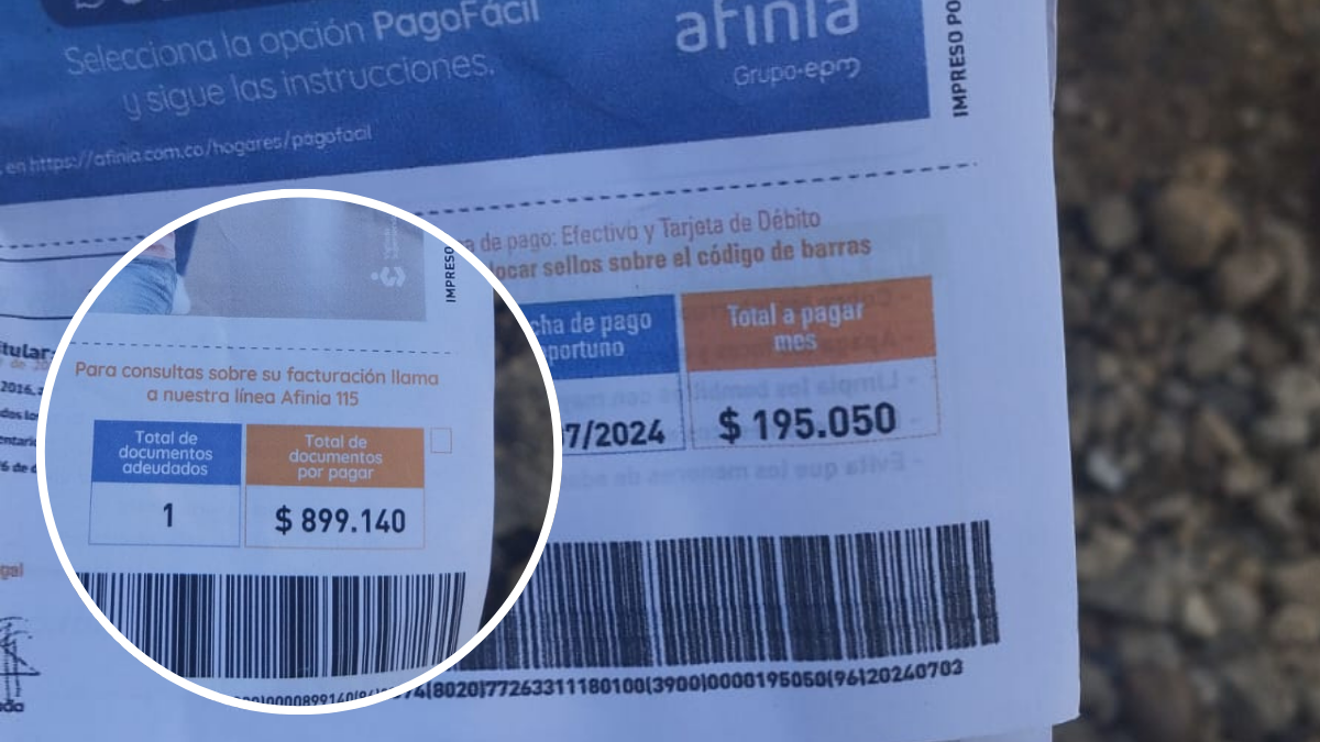 De 195mil pasaron a 899 mil en solo 15 días: recibos de luz en el barrio la Sierrita