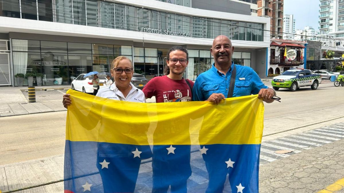 Venezolanos en Cartagena elecciones en Venezuela