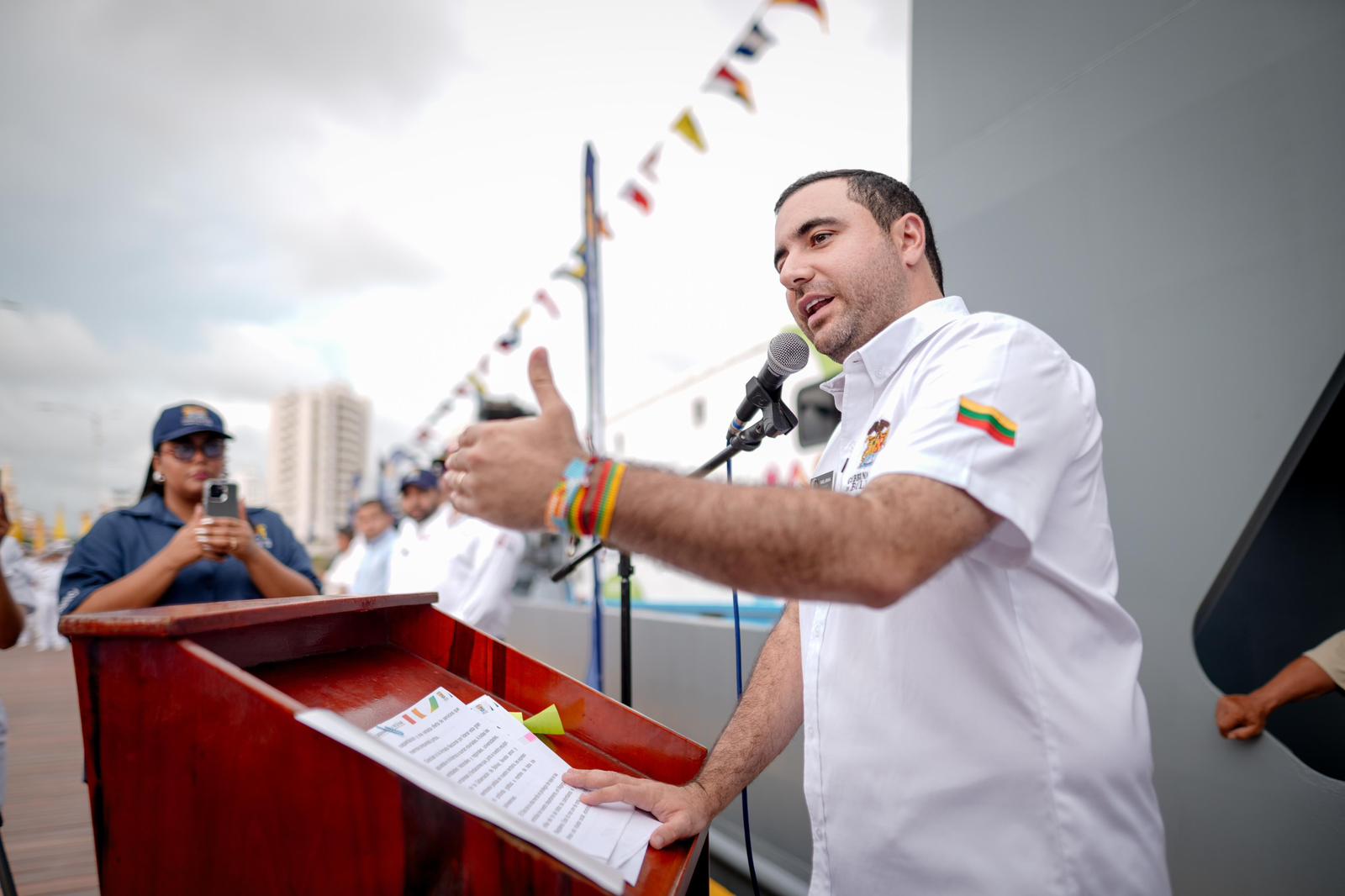 Yamil Arana, gobernador de Bolívar