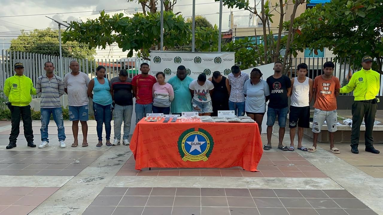 Desarticulan banda delincuencial 'Los Distribuidores'