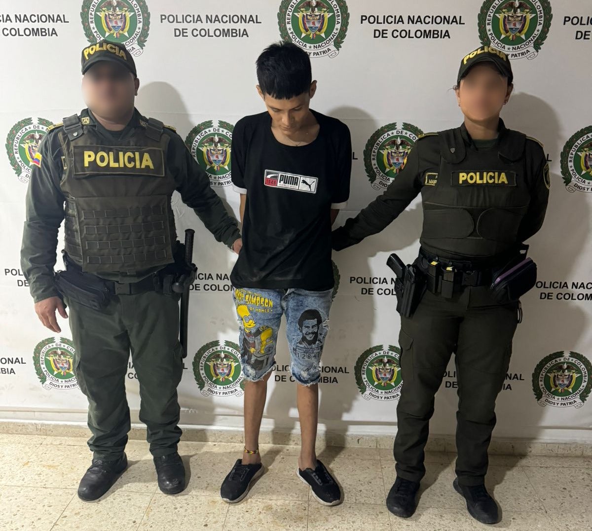 Cayó un venezolano por el homicidio de dos personas en Cartagena