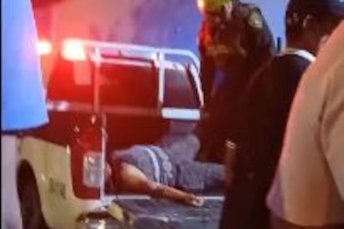 Mujer muerta en los Caracoles.