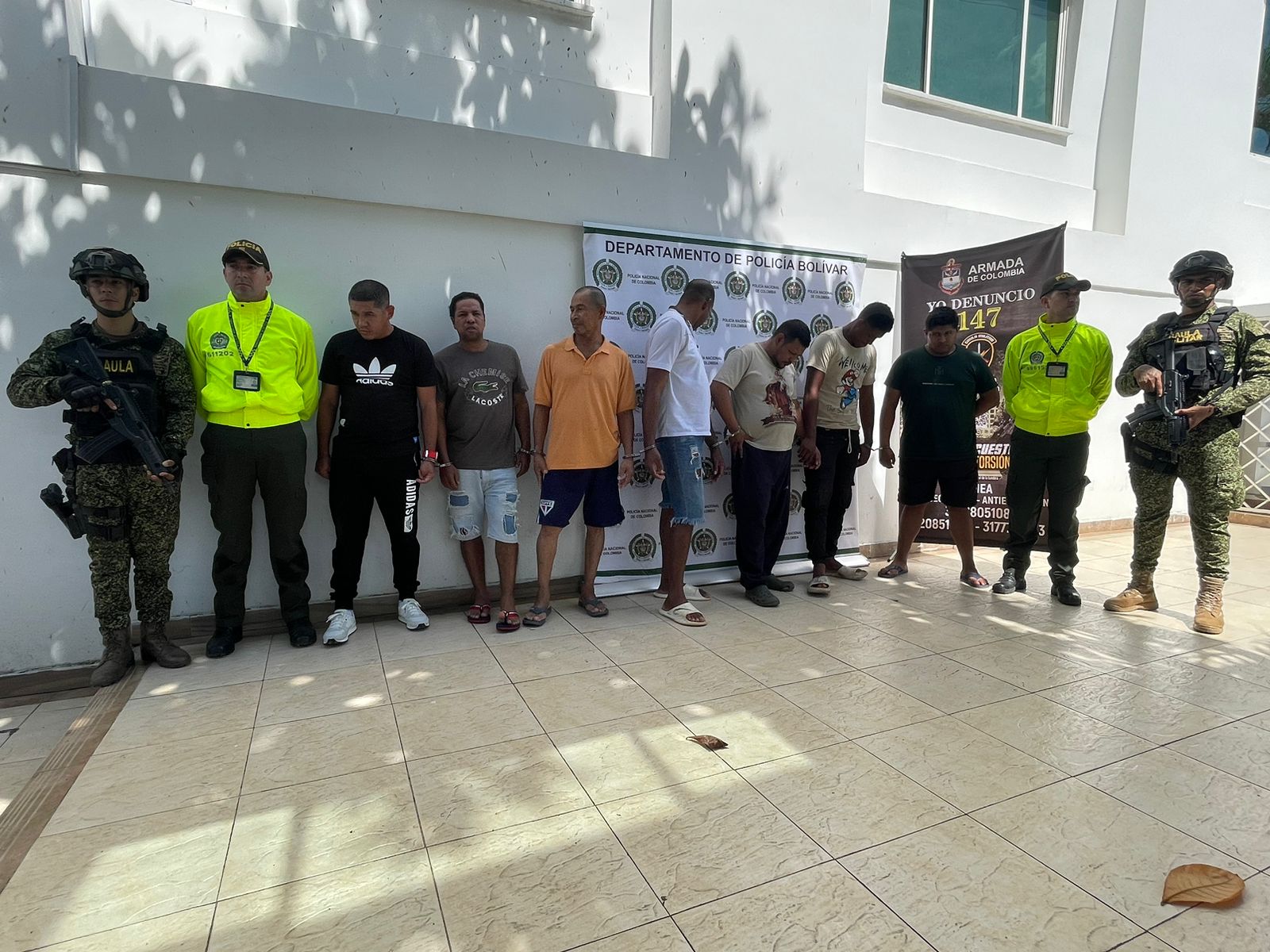 Capturan a ocho integrantes del Clan del Golfo en Bolívar