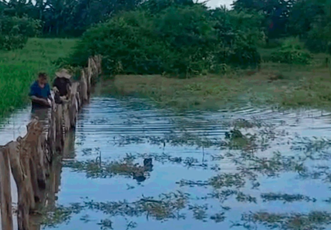 150 familias afectadas por inundaciones en Salamina, Magdalena