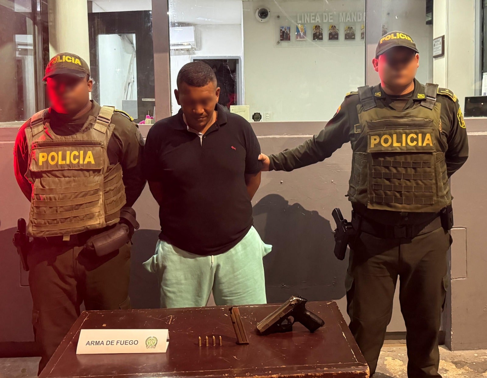 ¡Cero y van dos! Capturan por segunda vez a alias “el Fabio” por porte ilegal de armas de fuego