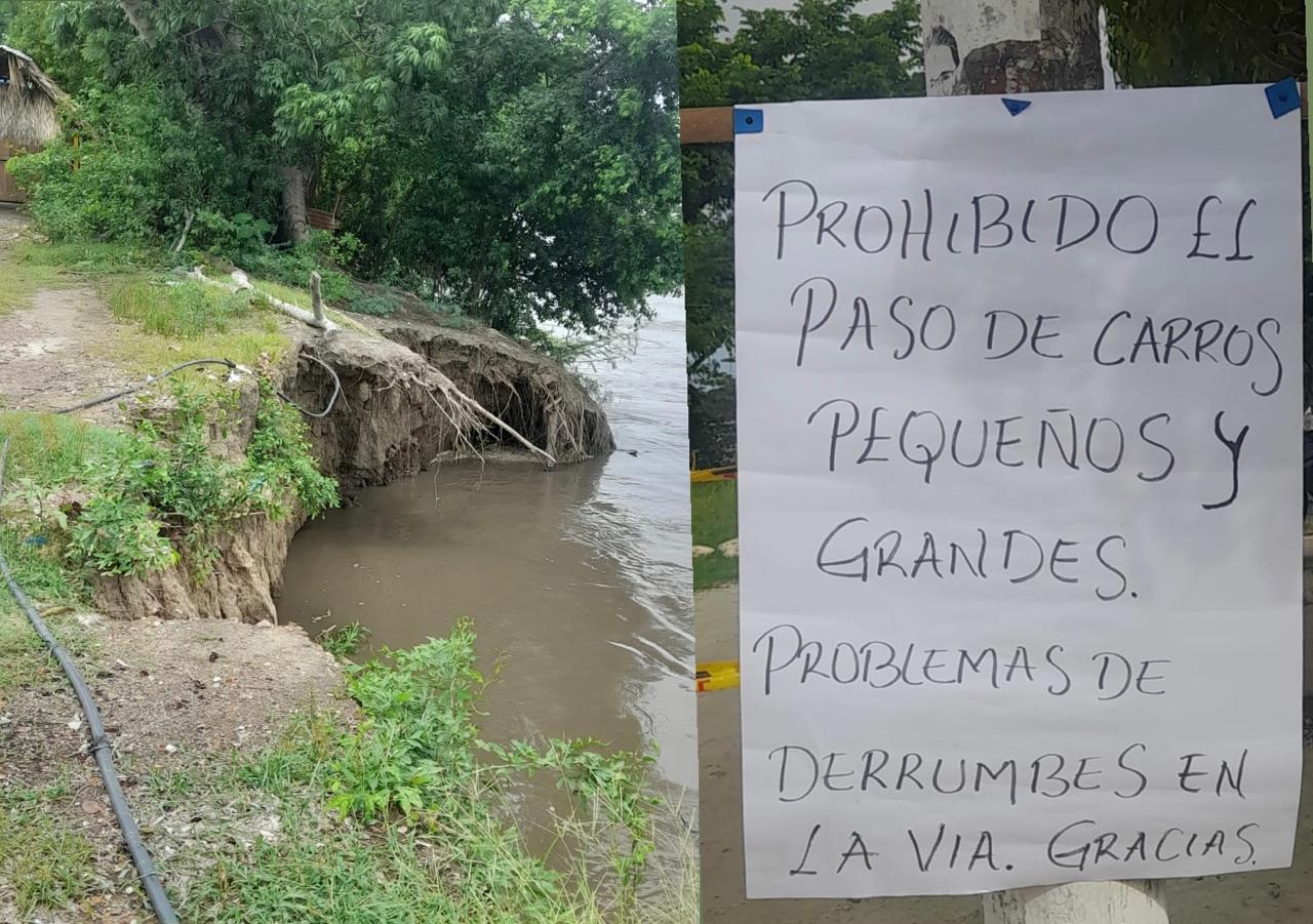 ¡Urgencia en San Roque! Más de 100 familias viven en riesgo por creciente amenaza de erosión fluvial