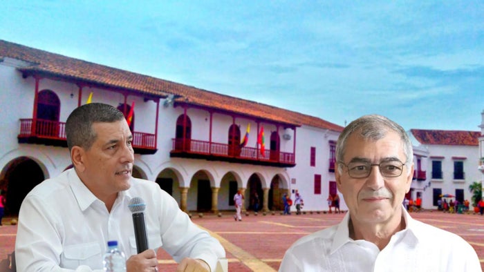 Alcalde de Cartagena, Dumek Turbay y exalcalde William Dau