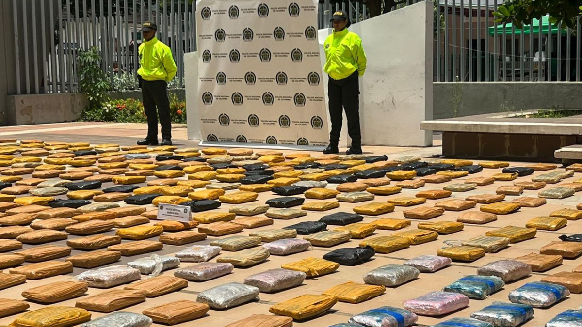 Incautación de droga