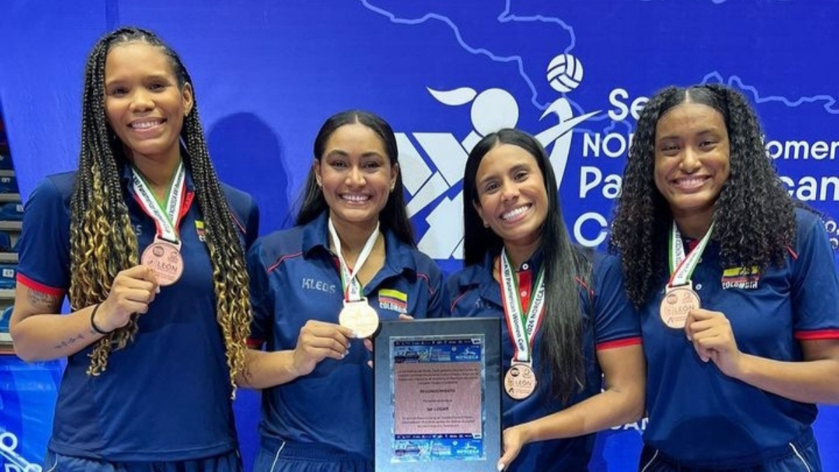 Bolivarenses con selección Colombia Femenina de Voleibol
