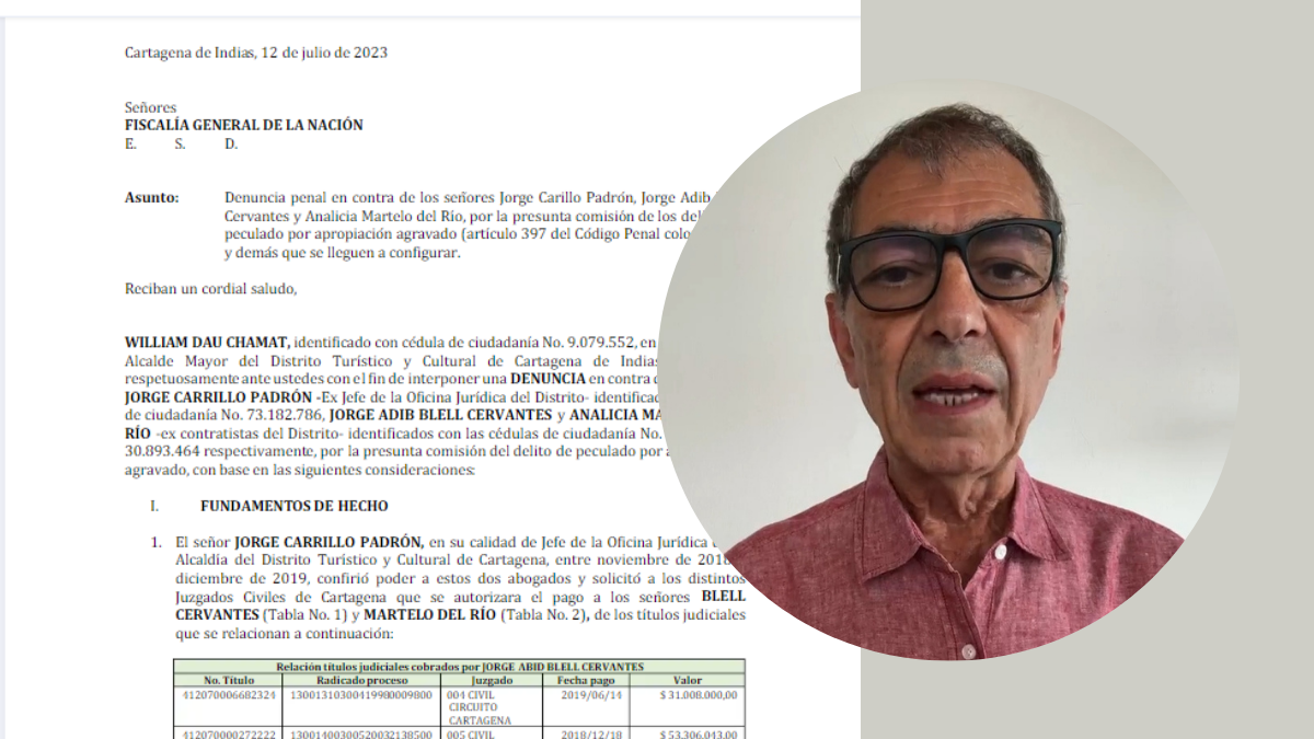 Denuncia exalcalde William Dau