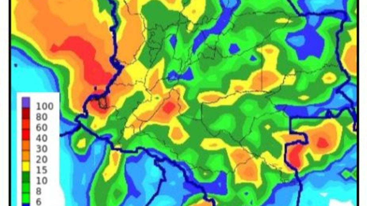 Panorama de fenómeno ciclónico en el Atlántico.