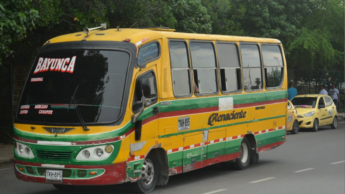 Reestructuran recorrido de buses que cubren la Zona Norte y Rural de Cartagena