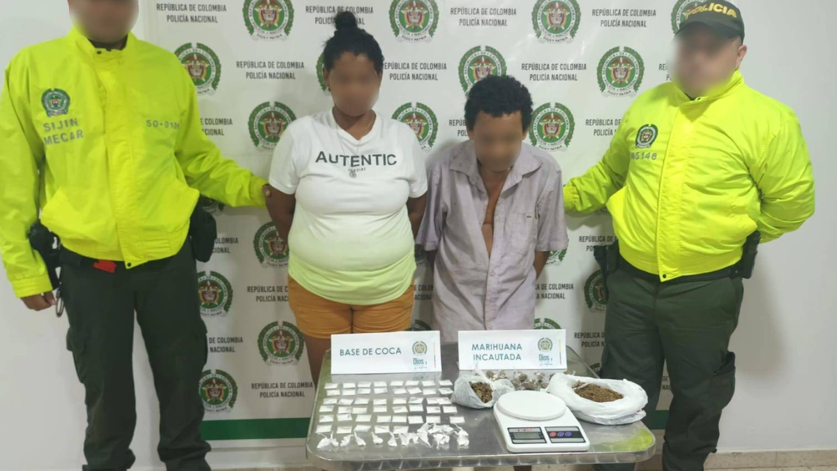 Capturados por tráfico de drogas