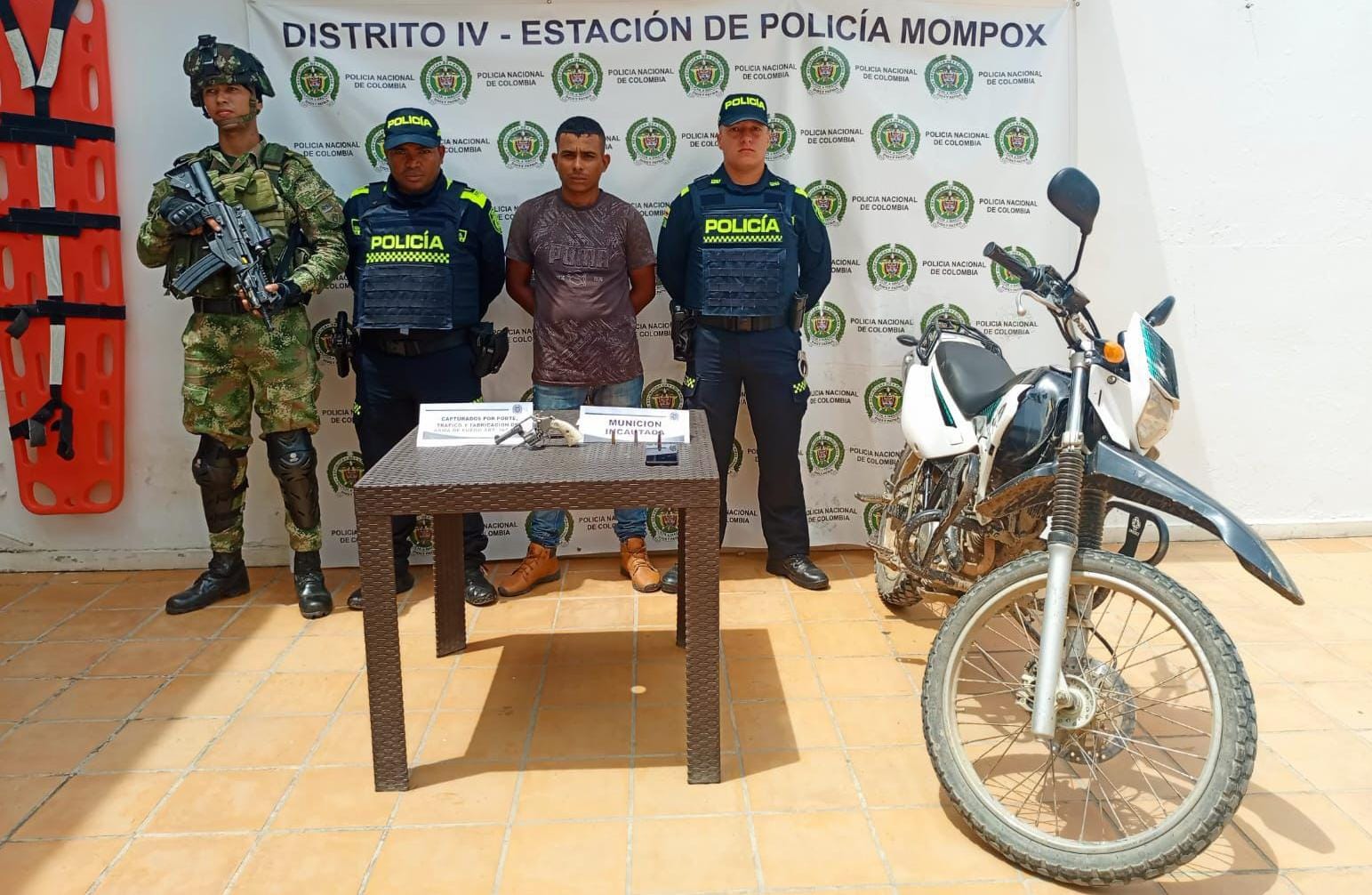 Capturado en Margarita, Bolívar