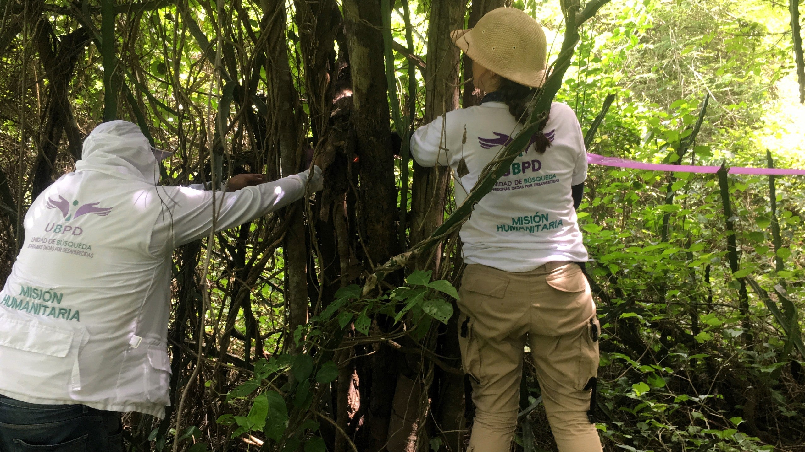 Búsquedas en el corregimiento de Guaymaral, ubicado en el municipio de Córdoba (Bolívar)