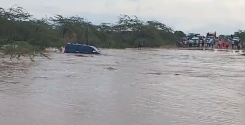 Fuertes lluvias se presentaron en la Alta Guajira.