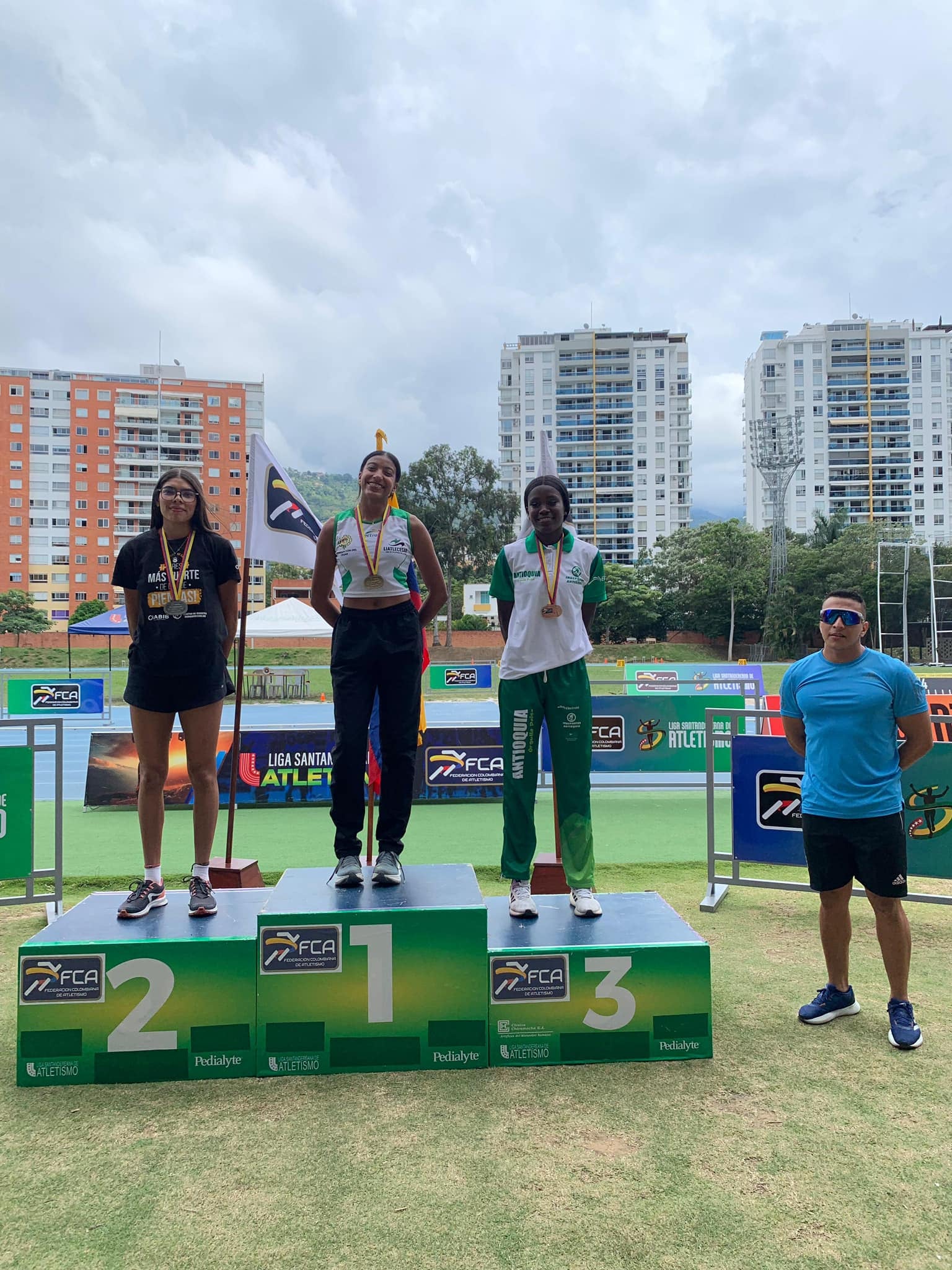Atlántico, Atletismo, Indeportes, Nacional, Bucaramanga