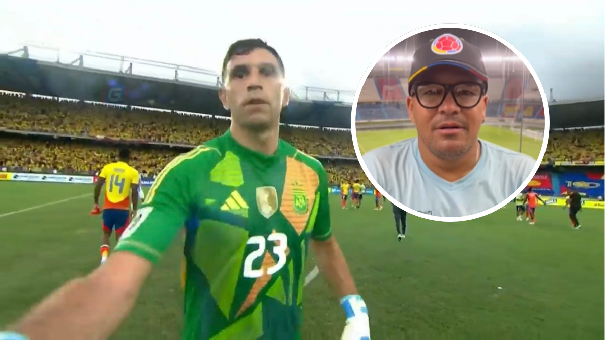 Camarógrafo agredido por Dibu Martínez