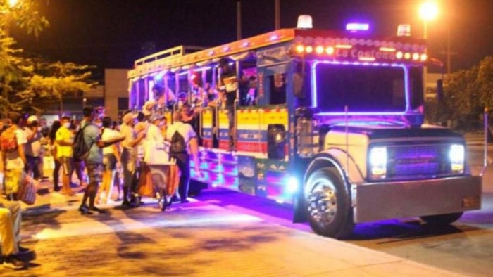 Chiva rumbera Cartagena