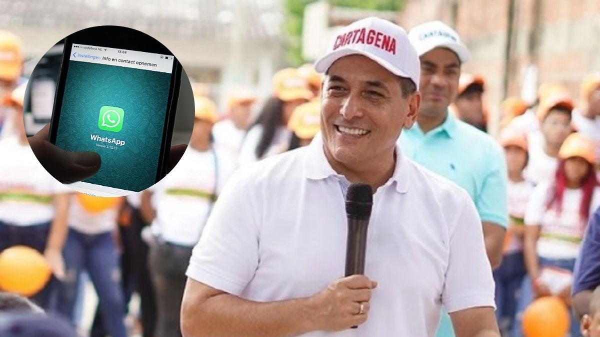 Alcaldía de Cartagena advierte sobre suplantación de identidad del alcalde en WhatsApp
