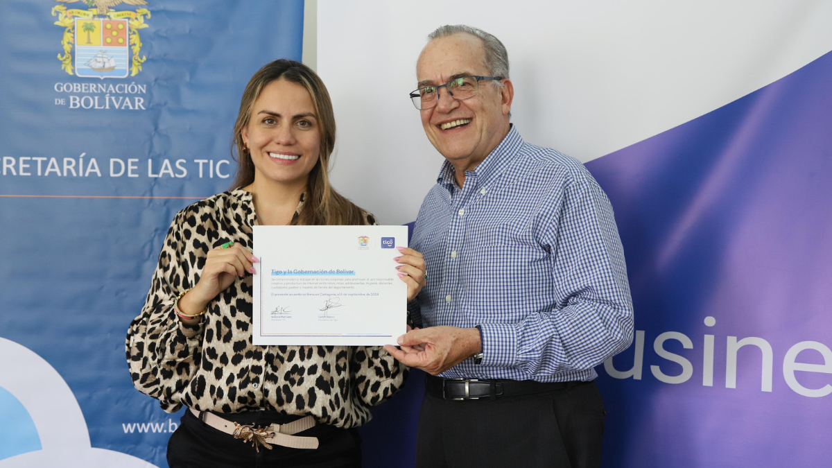 Gobernación de Bolívar y Tigo