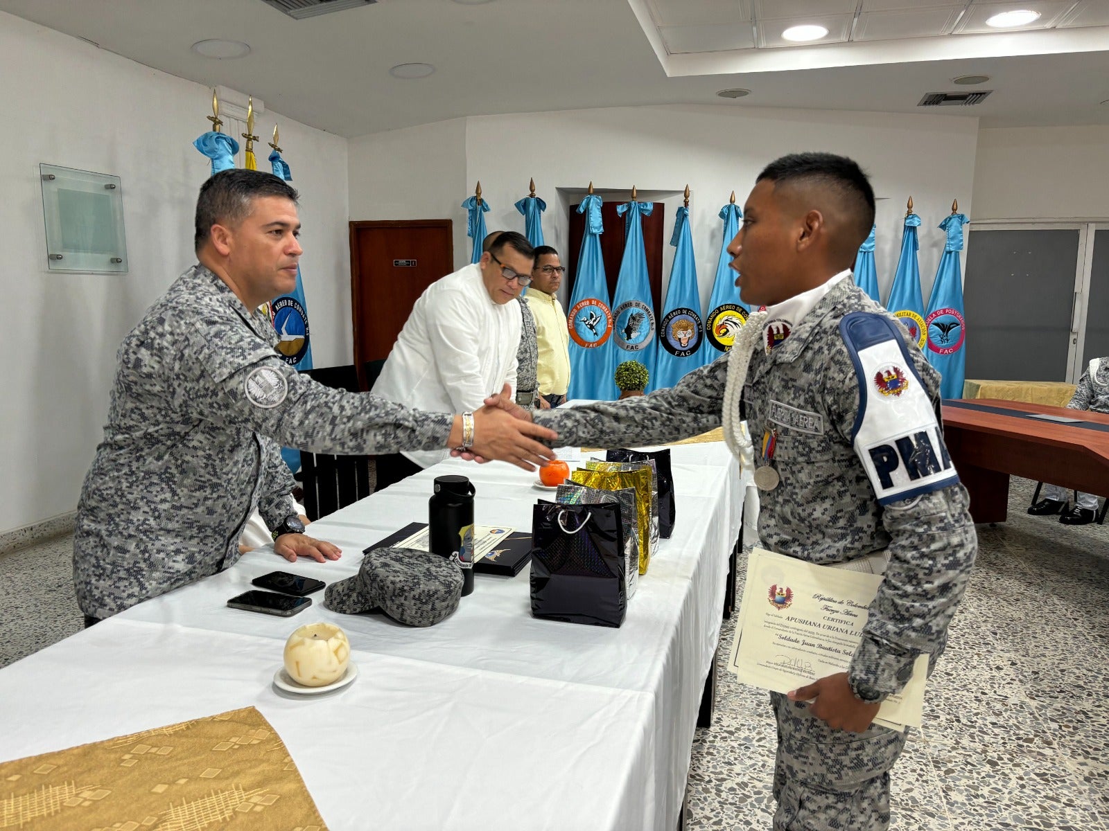 Soldados Fuerza Aérea