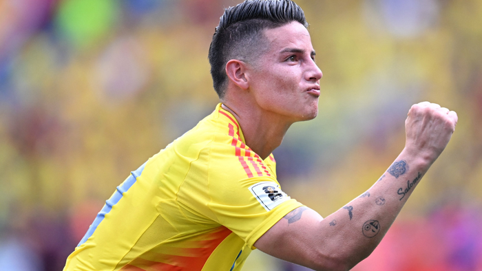 James Rodríguez le marcó gol a Argentina 10 de septiembre 2024