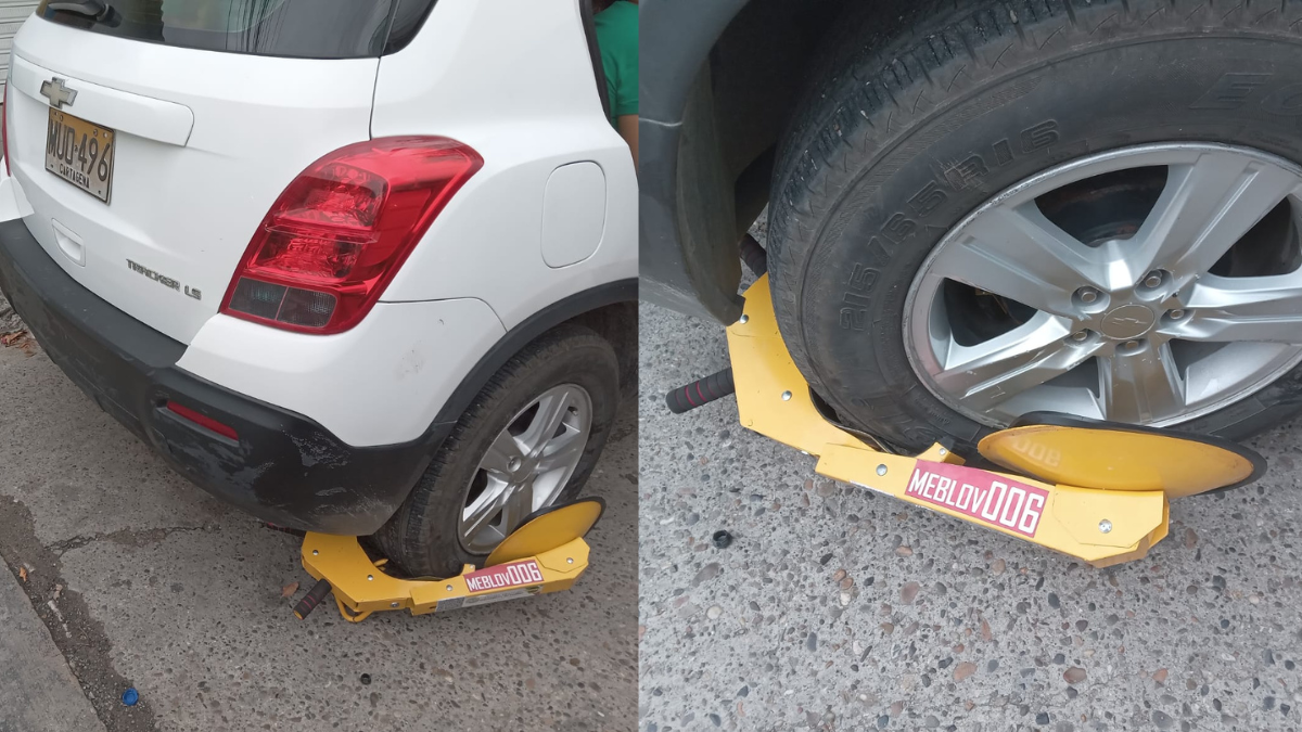 Inmovilización de vehículos con Cepos