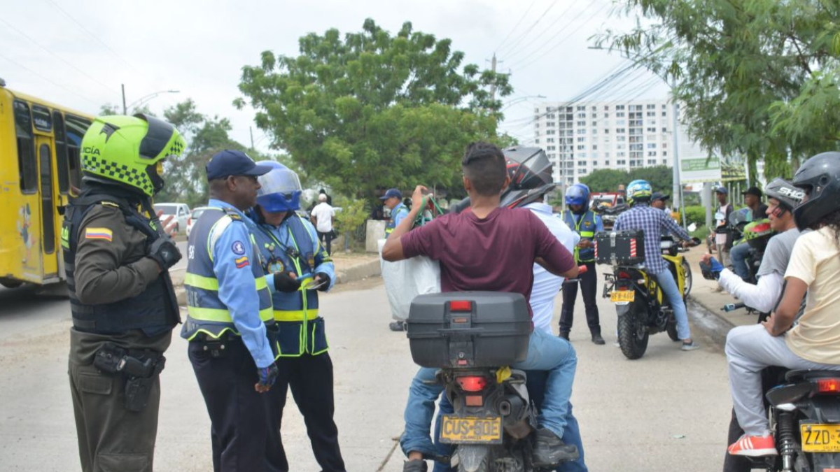 Operativos del DATT en La Carolina/