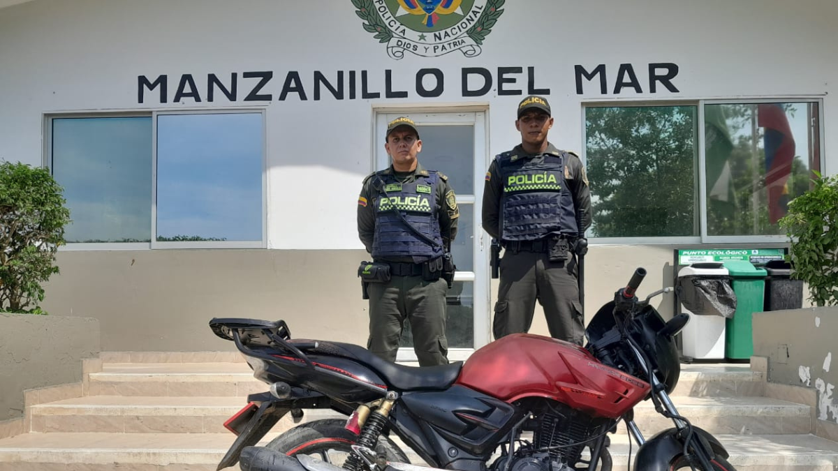 La Policía capturó a tres personas y recuperó cuatro motos hurtadas en Cartagena 11/09/2024