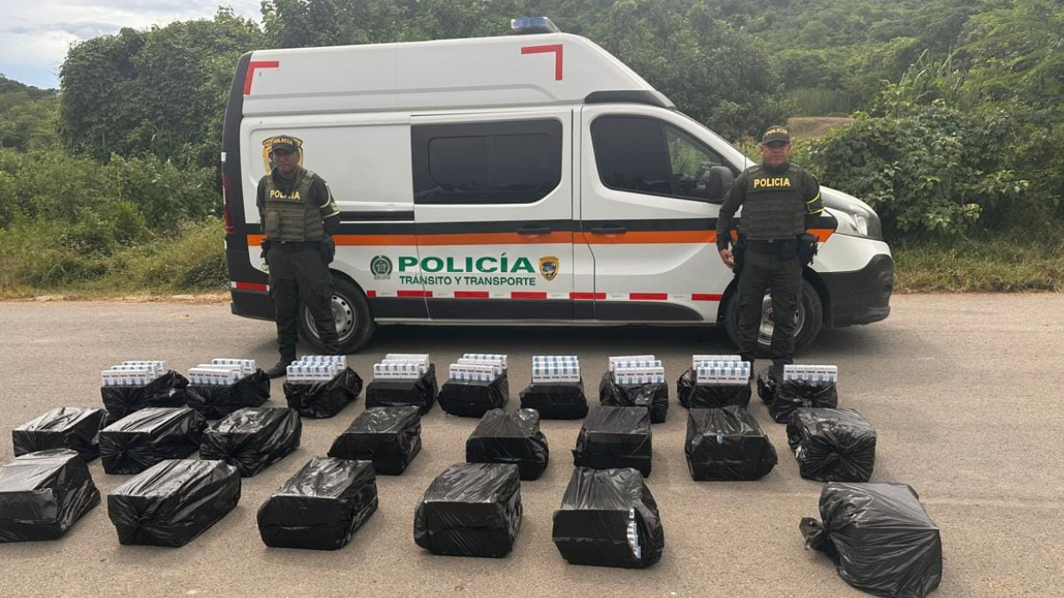 Incautan cajetillas de tabaco de contrabando