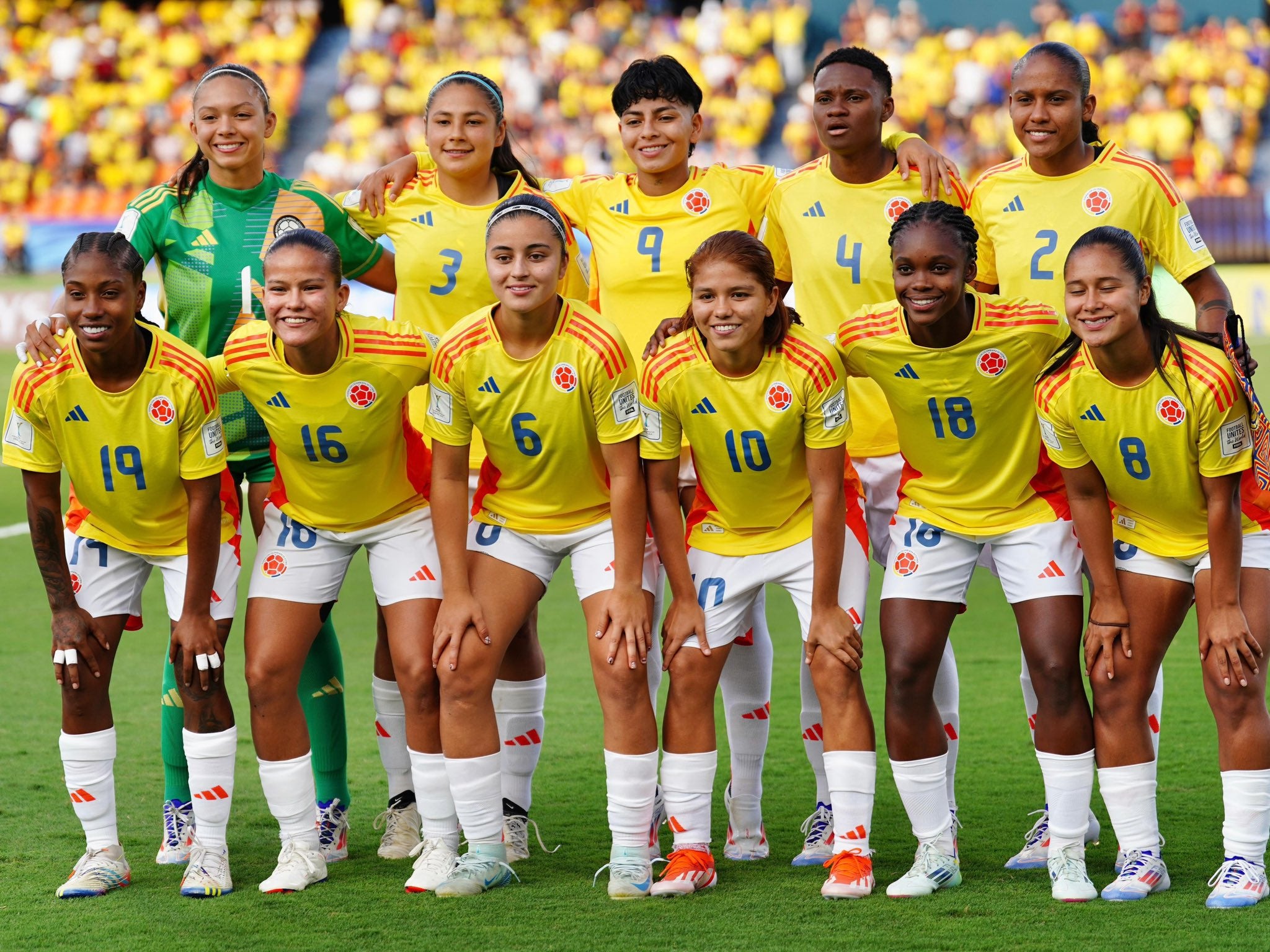 Selección Colombia Femenina sub20